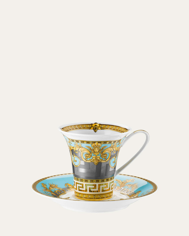 Prestige Gala Bleu Coffee Cup & Saucer